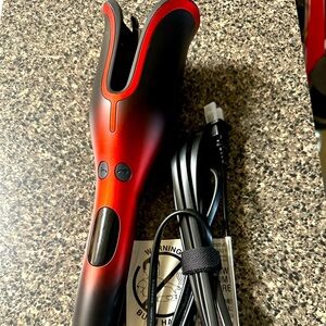 Chia Lava pro ceramic spin and curl hair curler